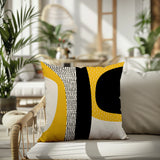 Ceca Abstract Reversible Indoor/Outdoor Square Pillow