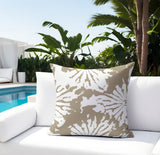 Cecil Spun Polyester Square Indoor/Outdoor Throw Pillow