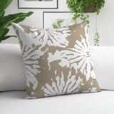 Cecil Spun Polyester Square Indoor/Outdoor Throw Pillow