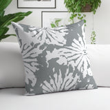Cecil Spun Polyester Square Indoor/Outdoor Throw Pillow