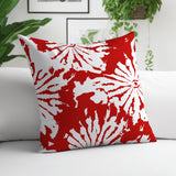 Cecil Spun Polyester Square Indoor/Outdoor Throw Pillow