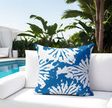 Cecil Spun Polyester Square Indoor/Outdoor Throw Pillow