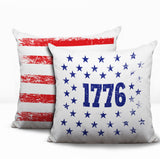 Celebrate 2 Sets Indoor/Outdoor Reversible Square Pillow