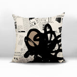 Cena Abstract Reversible Indoor/Outdoor Square Pillow
