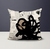 Cena Abstract Reversible Indoor/Outdoor Square Pillow