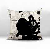 Cena Abstract Reversible Indoor/Outdoor Square Pillow