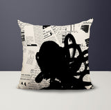 Cena Abstract Reversible Indoor/Outdoor Square Pillow