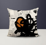 Cena Abstract Reversible Indoor/Outdoor Square Pillow
