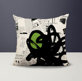 Cena Abstract Reversible Indoor/Outdoor Square Pillow