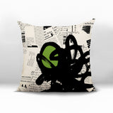 Cena Abstract Reversible Indoor/Outdoor Square Pillow