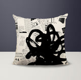 Cena Abstract Reversible Indoor/Outdoor Square Pillow
