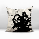 Cena Abstract Reversible Indoor/Outdoor Square Pillow