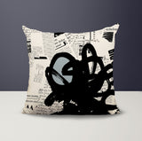 Cena Abstract Reversible Indoor/Outdoor Square Pillow