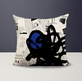 Cena Abstract Reversible Indoor/Outdoor Square Pillow