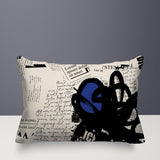 Cena Abstract Reversible Indoor/Outdoor Rectangle Pillow