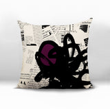 Cena Abstract Reversible Indoor/Outdoor Square Pillow