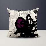 Cena Abstract Reversible Indoor/Outdoor Square Pillow