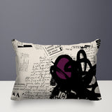 Cena Abstract Reversible Indoor/Outdoor Rectangle Pillow