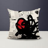 Cena Abstract Reversible Indoor/Outdoor Square Pillow