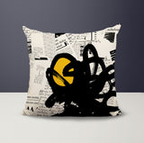 Cena Abstract Reversible Indoor/Outdoor Square Pillow