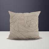 Chantalle Geometric Reversible Indoor/Outdoor Square Pillow Cover