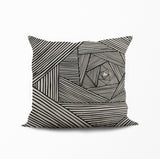 Chantalle Geometric Reversible Indoor/Outdoor Square Pillow Cover