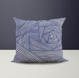 Chantalle Geometric Reversible Indoor/Outdoor Square Pillow Cover
