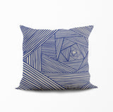 Chantalle Geometric Reversible Indoor/Outdoor Square Pillow Cover