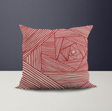 Chantalle Geometric Reversible Indoor/Outdoor Square Pillow Cover