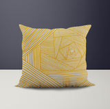 Chantalle Geometric Reversible Indoor/Outdoor Square Pillow Cover