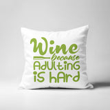 Davey Textual Reversible Indoor/Outdoor Square Pillow