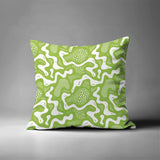 Dominique Coral Reefs Square Indoor/Outdoor Throw Pillow