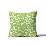 Dominique Coral Reefs Square Indoor/Outdoor Throw Pillow