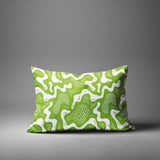 Dominique Coral Reefs Lumbar Indoor/Outdoor Throw Pillow