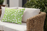 Dominique Abstract Reversible Indoor/Outdoor Rectangular Pillow