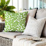 Dominique Coral Reefs Lumbar Indoor/Outdoor Throw Pillow