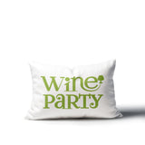 Fairfield Wine Party Lumbar Indoor/Outdoor Throw Pillow