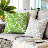 Fletcher Star Fish Square Indoor/Outdoor Throw Pillow