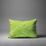 Foxlane Abstract Reversible Indoor/Outdoor Rectangular Pillow