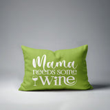 Fulham Mama Needs Lumbar Indoor/Outdoor Throw Pillow
