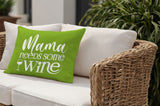 Fulham Mama Needs Lumbar Indoor/Outdoor Throw Pillow