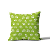 Hahn Sea Shells Square Indoor/Outdoor Throw Pillow