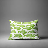 Kieran Fish Lumbar Indoor/Outdoor Throw Pillow