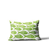 Kieran Fish Lumbar Indoor/Outdoor Throw Pillow