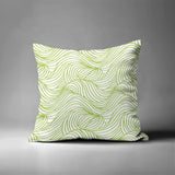 Madden Ocean Waves Square Indoor/Outdoor Throw Pillow