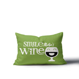 Marcelina Smile There's Lumbar Indoor/Outdoor Throw Pillow