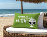 Marcelina Smile There's Lumbar Indoor/Outdoor Throw Pillow