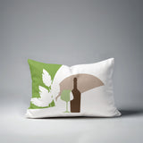 Potter Wine Glass Lumbar Indoor/Outdoor Throw Pillow