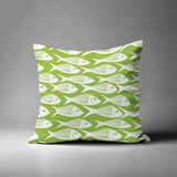Queeston Fish Square Indoor/Outdoor Throw Pillow