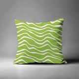 Richardson Ocean Waves Square Indoor/Outdoor Throw Pillow